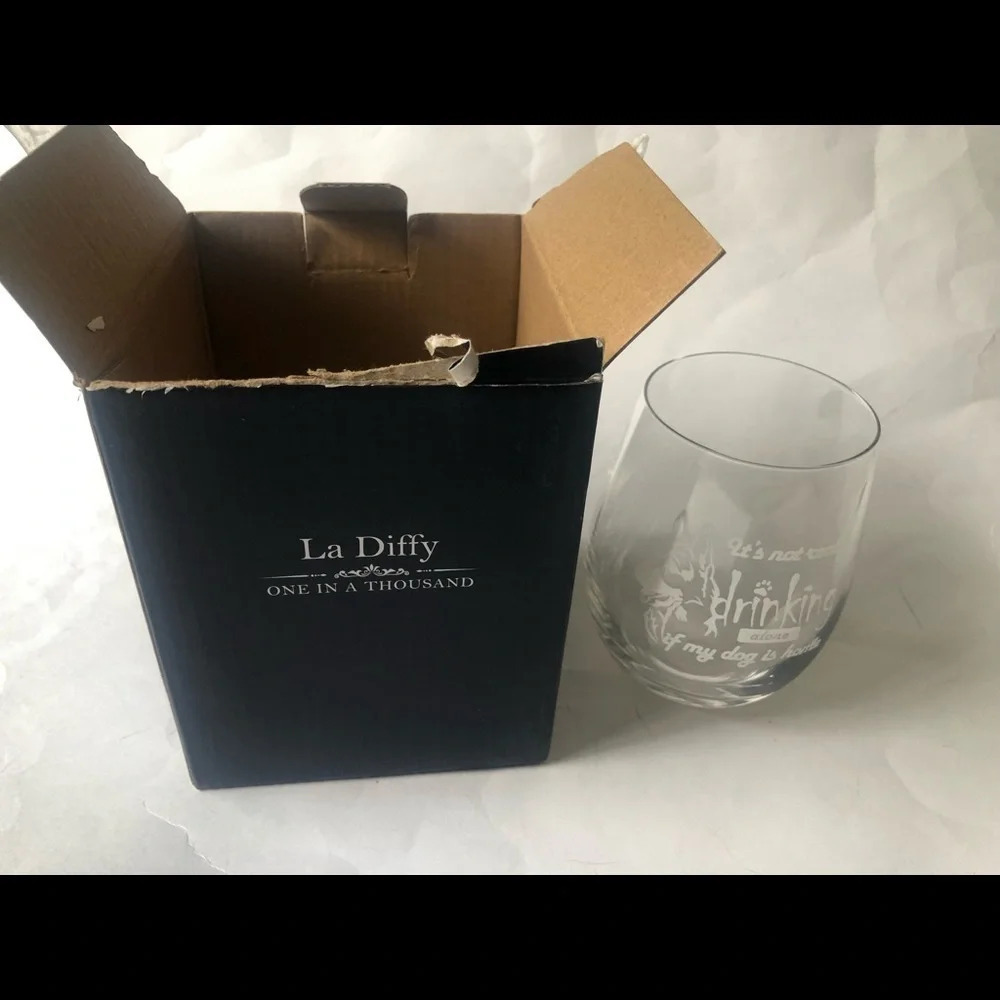 19 oz Stemless Wine Glass